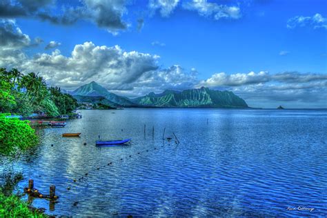 Seclusion Kaneohe Bay Oahu Hawaii Collection Art Photograph by Reid Callaway - Pixels