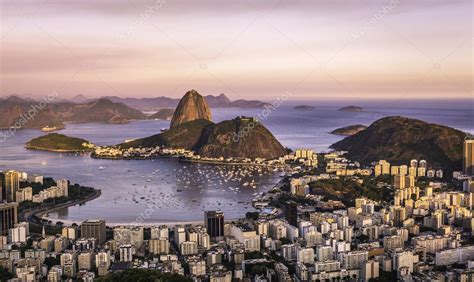 Sunset over Rio de Janeiro ,Brazil — Stock Photo © marchello74 #42260417