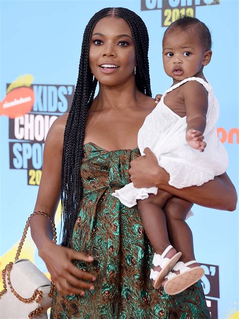 Gabrielle Union and Her Daughter Kaavia Share a Sweet Moment as They Hugged While Eating