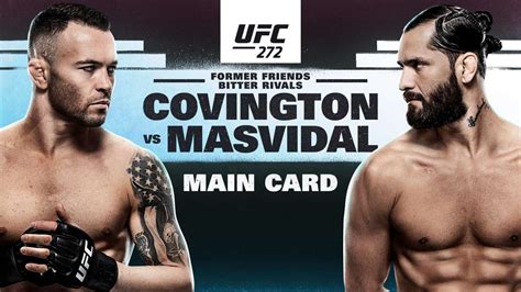 How to Watch UFC 272: Covington vs. Masvidal Live On Roku, Apple TV, Fire TV, and More – The ...