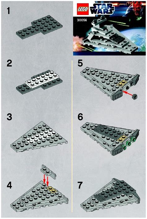 View LEGO® instruction 30056 Star Destroyer - LEGO instructions and catalogs library