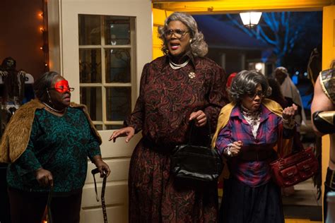 Aunt Bam (Cassi Davis, left), Madea (Tyler Perry, center) and Hattie (Patrice Lovely, right) in ...