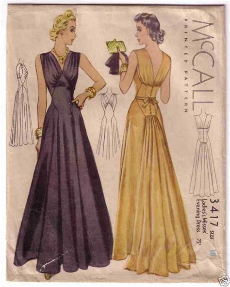 Pin by Christina B on I ♡ Vintage Sewing Patterns: Evening Gowns ...