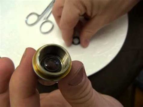 Microscope lens cleaning - YouTube