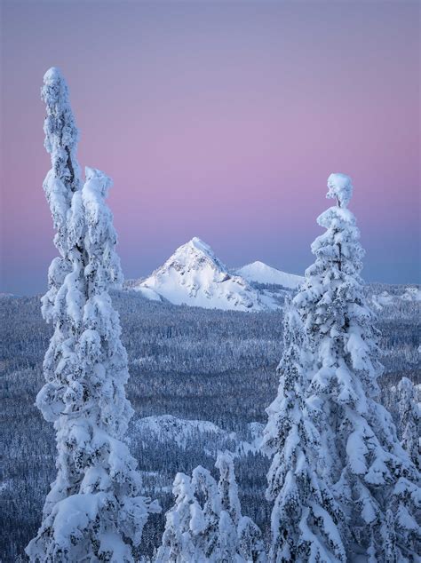 Crater Lake NP Winter on Behance