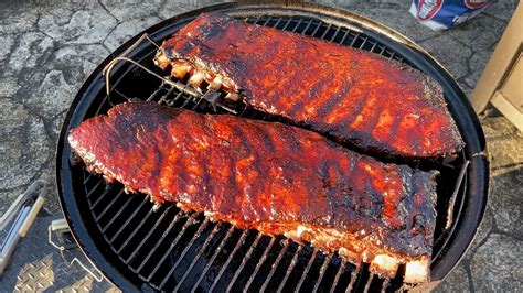 Smoking St. Louis Style Ribs In The Winter - YouTube