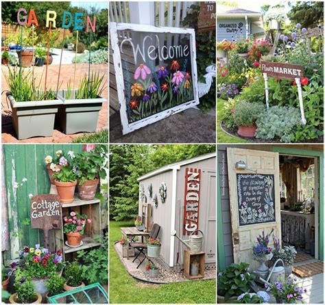 Try Out These DIY Garden Sign Ideas