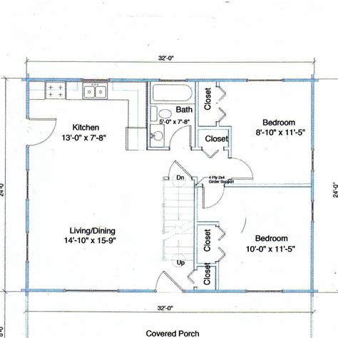 24x36 Cabin Floor Plans With Loft - Flooring Ideas