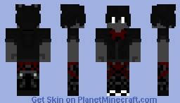 Shadow Bonnie Human Minecraft Skin