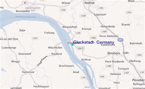 Glückstadt, Germany Tide Station Location Guide