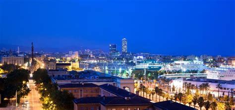 Barcelona Skyline Stock Photos, Images and Backgrounds for Free Download