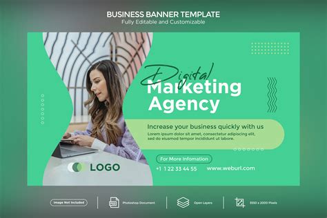 Build Your Online Business Banner Design Graphic by Microstock · Creative Fabrica