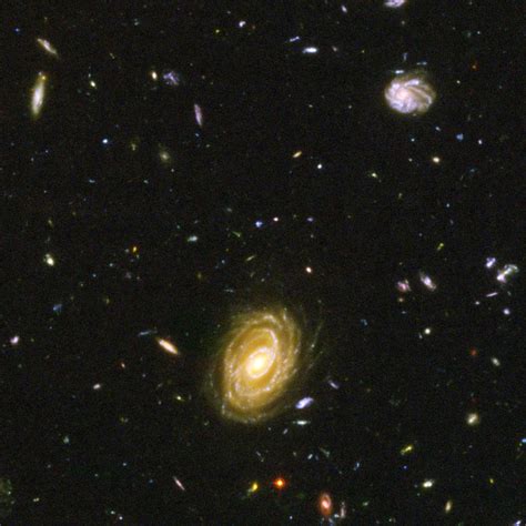 ESA - Hubble's ACS close-up view of Hubble Ultra Deep Field