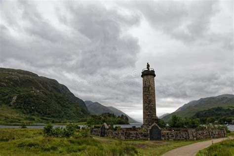 Glenfinnan Monument - Scotland Stock Image - Image of monument, grave: 155155187