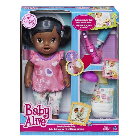 Baby Alive Brushy Brushy Baby Doll - African American - Baby Alive