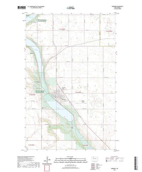 Kenmare North Dakota US Topo Map – MyTopo Map Store