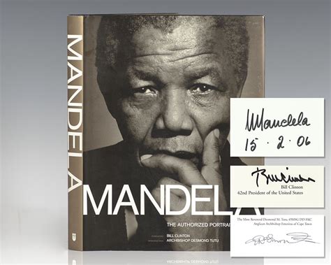 Mandela First Edition Signed Bill Clinton Desmond Tutu