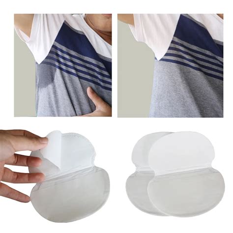 Summer Armpit Sweat Pads Absorb Sweat Underarm Pads Clothing Dress Anti Perspiration Pads for ...