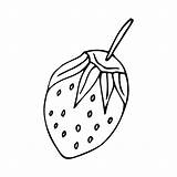 Premium Vector  Strawberry coloring book Line Art Of Healthy sketch template