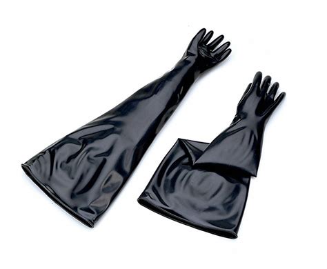 8 in For Port Size, 30 mil Thick, Glove Box Gloves - 787G98|8N3032A/10H ...