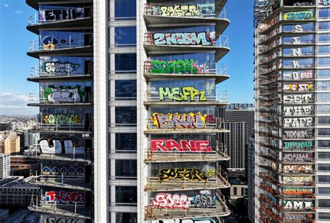 Developer Must Remove Graffiti From High Rise Or Taxpayers Will Be On The Hook