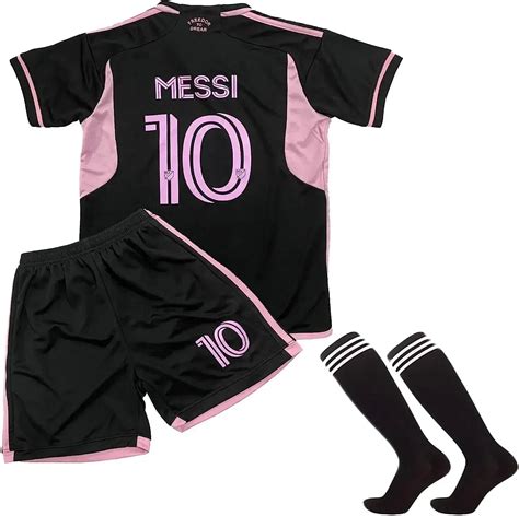 Adult, Kids Soccer Jersey Boys, and Girls Soccer Jersey 10# Messi, #,7 ...