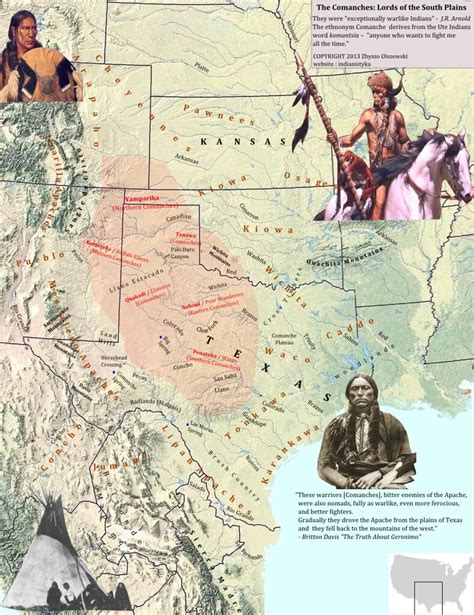 Comancheria_Indians_tribal_lands_Comanches_and_Kiowa | Flickr