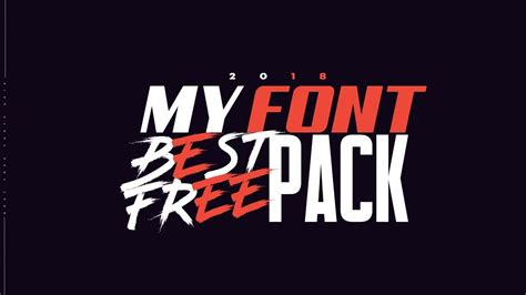 Best Free Fonts for Designers (2018) - YouTube