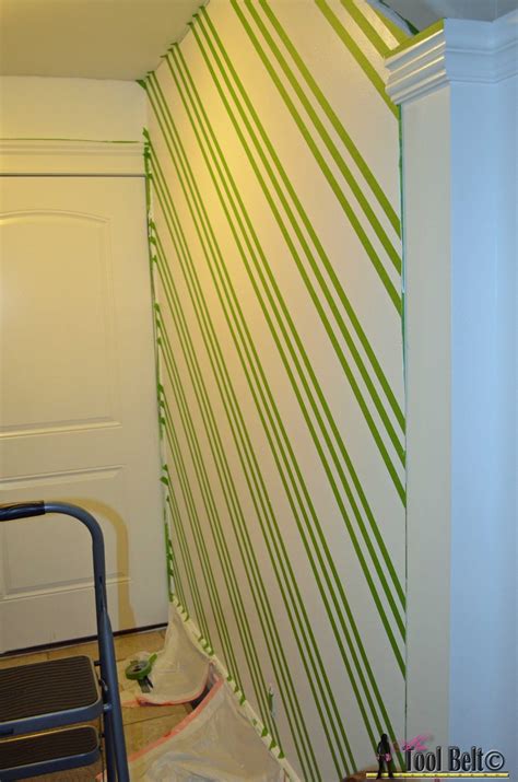 Geometric Wall - Taping it Modern - Her Tool Belt