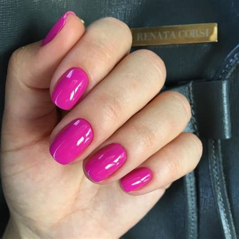 Perfect fuchsia color nail polish for Winter | Nail colors, Nails ...