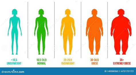 Creative Vector Illustration of Bmi, Body Mass Index Infographic Chart ...