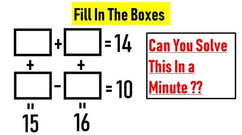 In And Out Boxes Math