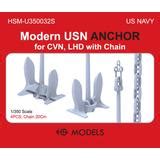 Current US Navy Anchor Chains for Nuclear-powered Aircraft Carriers and Amphibious Assault Ships ...