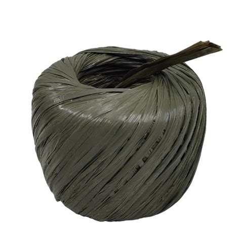 Plastic Twine Straw Rope Panali Flat Film Packing Rope Tali Lubid (GRAY ...