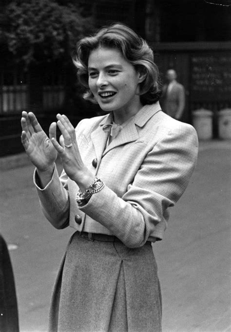 27 Photos Of Ingrid Bergman's Effortlessly Chic Style Through The Years | HuffPost Life