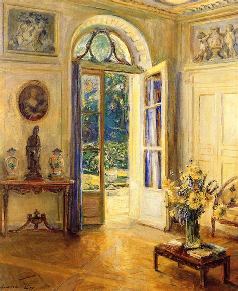 An American Impressionist in Paris | Painting, Oil painting, Interior ...