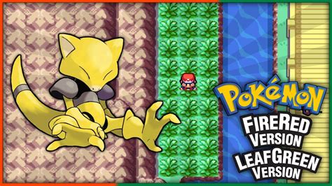 How to find Abra in Pokemon Fire Red & Leaf Green - YouTube