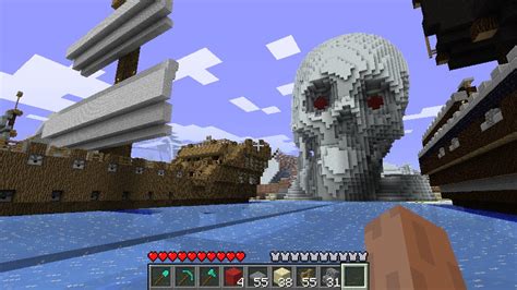 Giant skull Minecraft Project