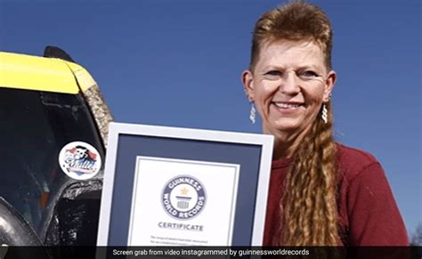 US Woman Breaks World Record For Longest Mullet