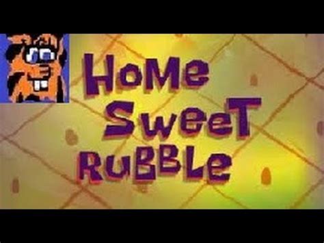 SpongeBob SquarePants Season 8 Review: Home Sweet Rubble - YouTube