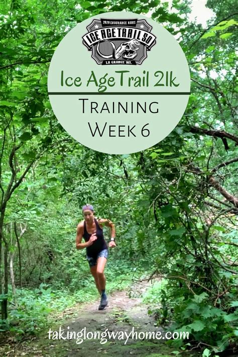 Ice Age Trail 21k Training Week 6