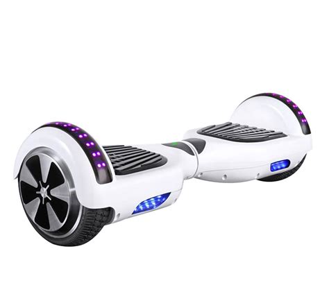 White UL2272 Hoverboard w/ LED Fender Lights – BuyHoverboard.com