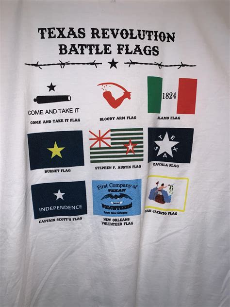 Texas Revolution battle flags : r/vexillology