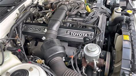 1986 Toyota Cressida engine - YouTube