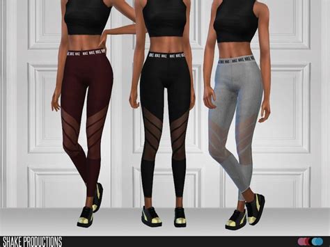 Detailed Leggings Found in TSR Category 'Sims 4 Female Everyday' | Sims ...