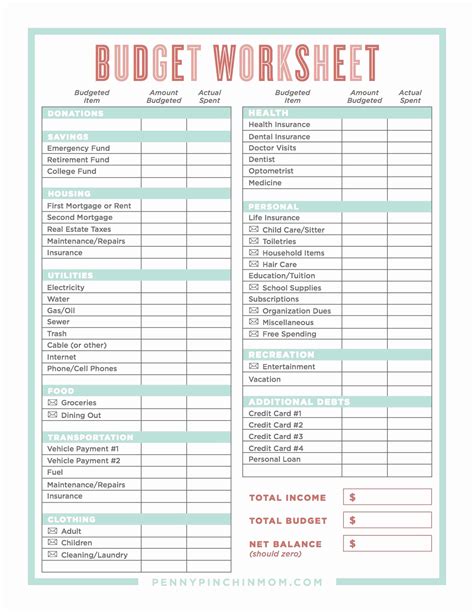 Assets And Liabilities Worksheet — db-excel.com