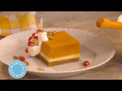 Pumpkin Mousse Cheesecake | Thanksgiving Recipes | Martha Stewart - Recipe Flow