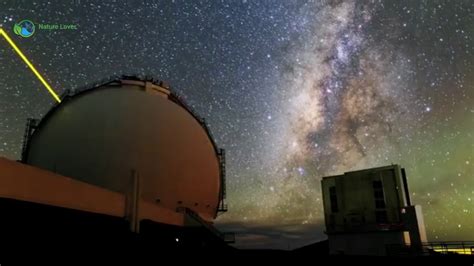 Crystal clear night sky above Mauna kea Observatory, on the Big Island of Hawaii - YouTube