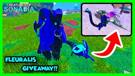 New Fleuralis Creature Showcase + GIVEAWAY!! (ENDED)| Creatures of Sonaria Roblox - YouTube