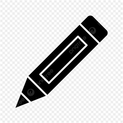 Glyph Vector Art PNG, Pencil Glyph Black Icon, Pencil Icons, Black Icons, Pencil Clipart PNG ...